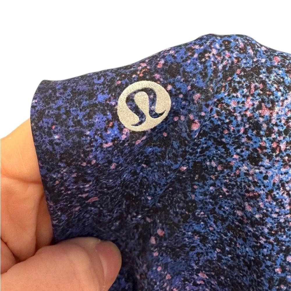 Lululemon Fast and Free Tight Nulux Polar Lights Blue Multi Galaxy leggings - Picture 7 of 7
